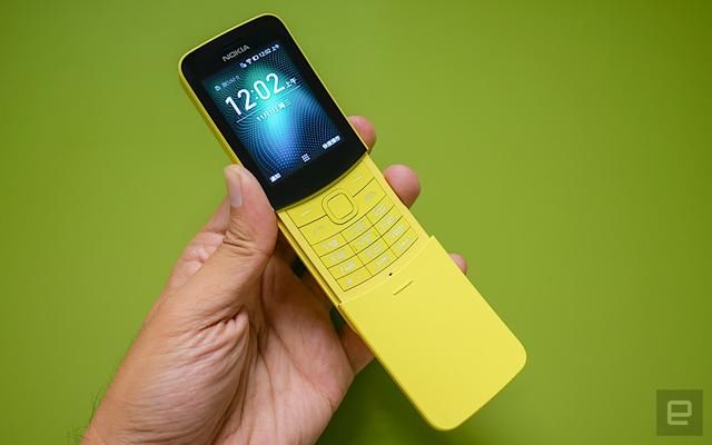 诺基亚 8110 4G 让我们重温滑盖机旧梦