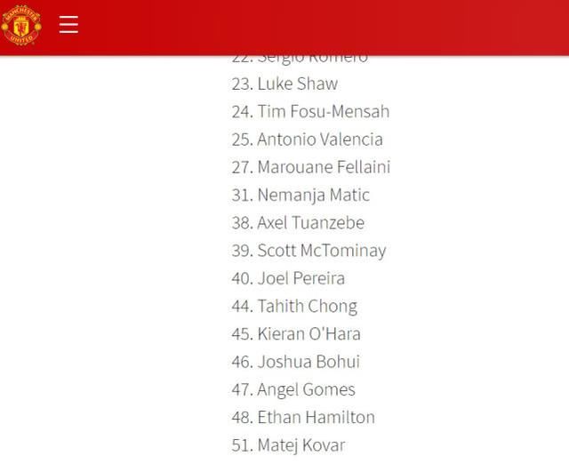 曼联官宣新赛季球衣号,差点离队铁卫换号码!一