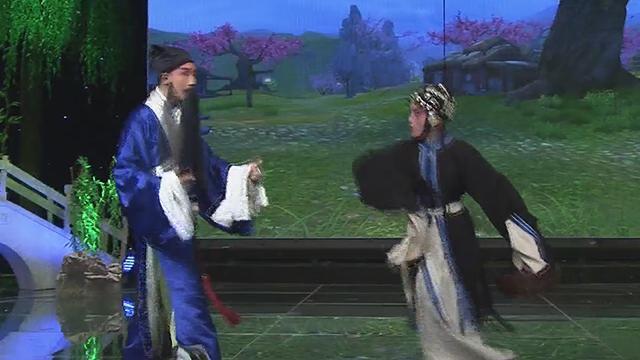 胡晓宇何诗田演绎京剧《桑园会》选段