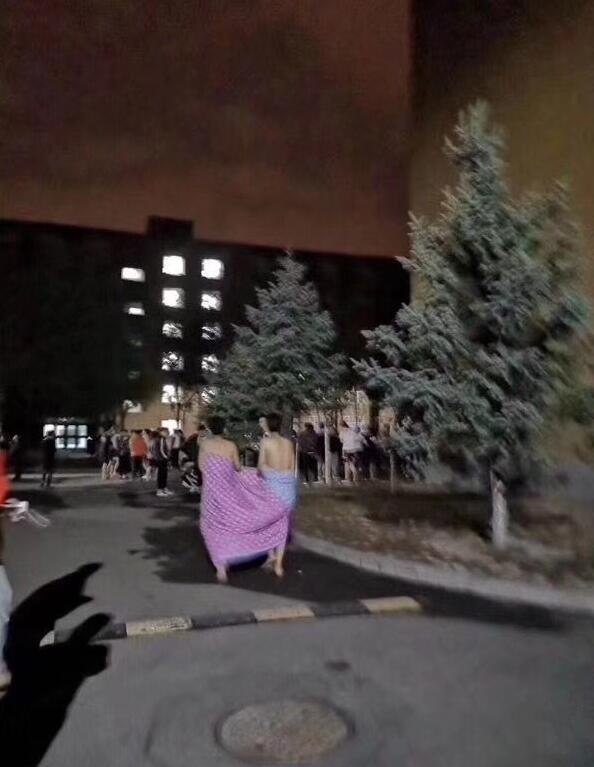 吉林松原地震晃醒东三省 大学生裹被子逃生