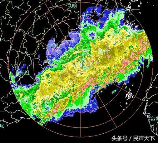 中央气象台实时雷达图图片