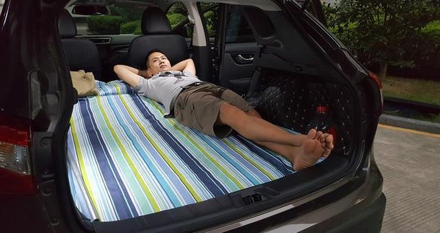 新款逍客提车及无损"改"床车,自驾游很开心