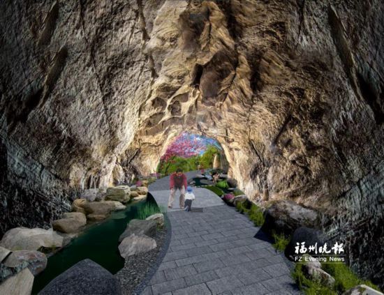 福州开建景观隧道 今年底在福山郊野生态公园