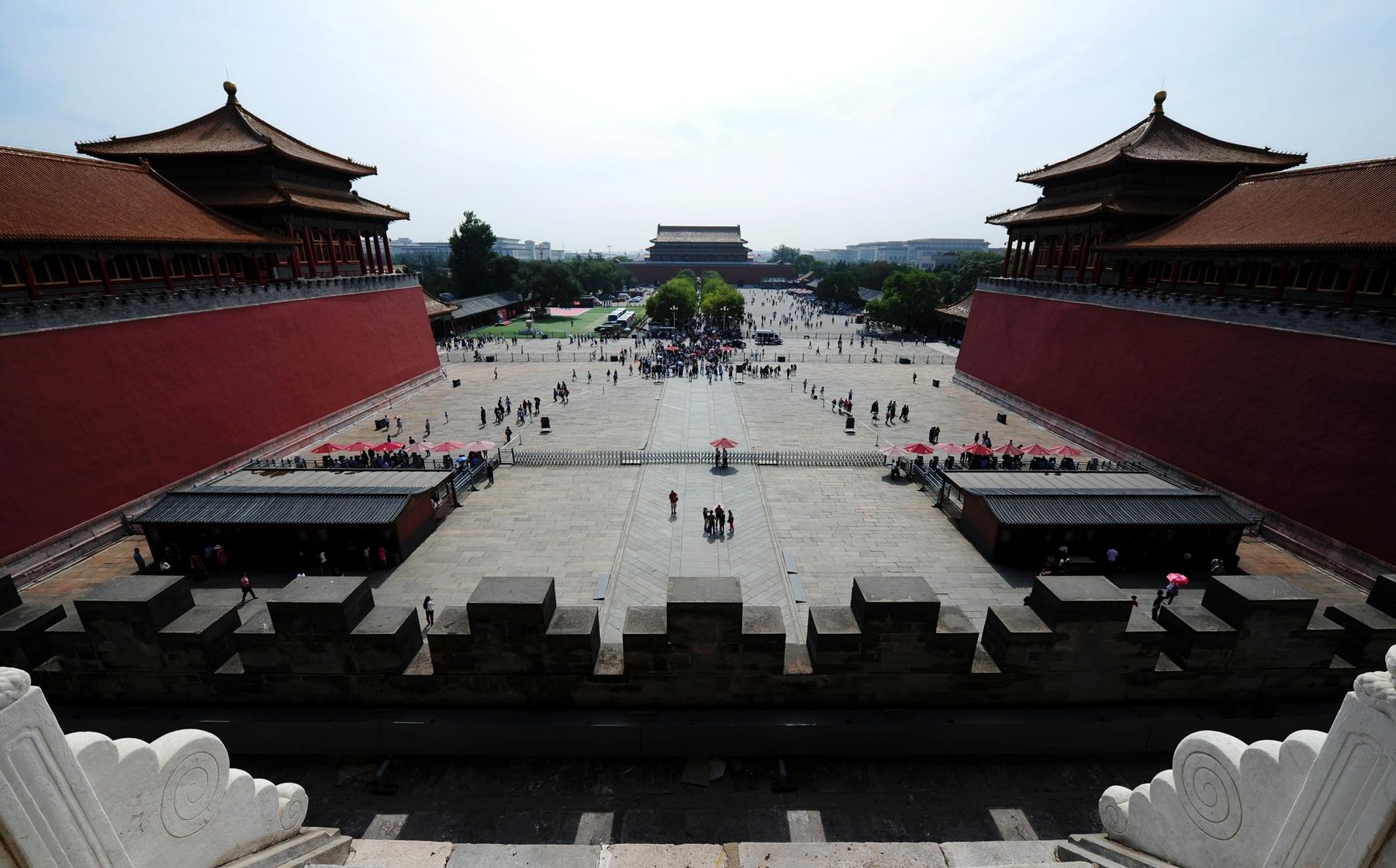 看不见的故宫:登紫禁城城墙,环绕一周看故宫景