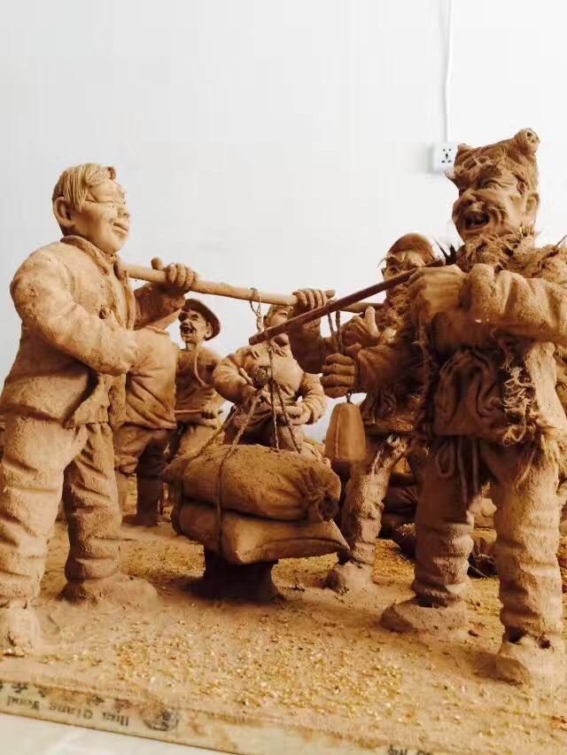 普通农民泥塑艺术家王文瑜登上国家文化和旅游