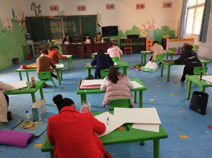 洋县举行幼儿教师专业技能大赛