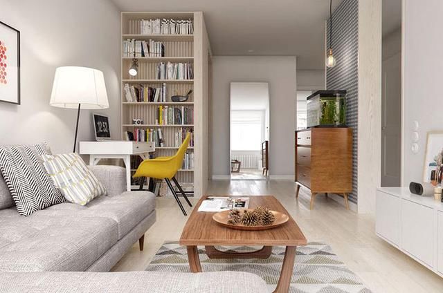 68平一室一厅简装,宽敞又时尚