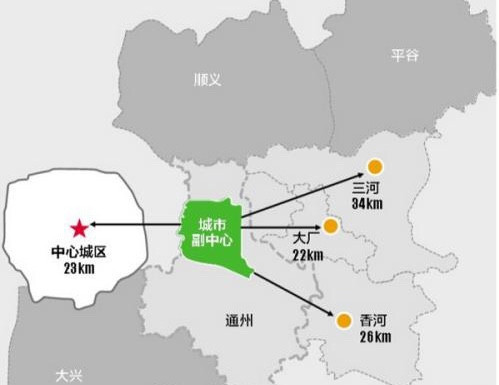 通州区将与廊坊北三县整合规划