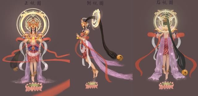 王者荣耀:玩家自制敦煌风英雄皮肤,女娲太惊艳