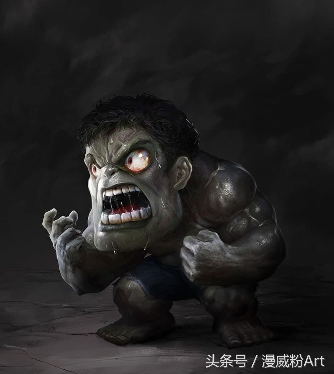 Q萌版漫威复仇者联盟 大头钢铁侠美队死侍 简