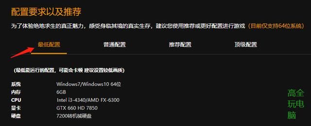 吃鸡游戏台式机电脑配置要求,附相关CPU参数