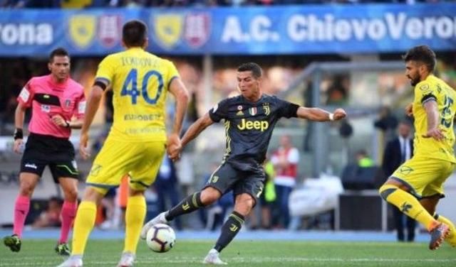 离开皇马去尤文虐菜?C罗意甲首秀吞蛋,全场仅