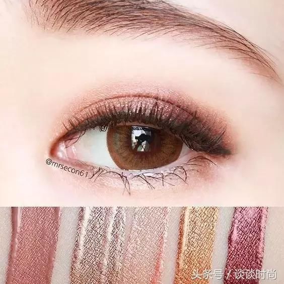 化妆:眼影颜色搭配大全,3分钟轻松学会,素颜从