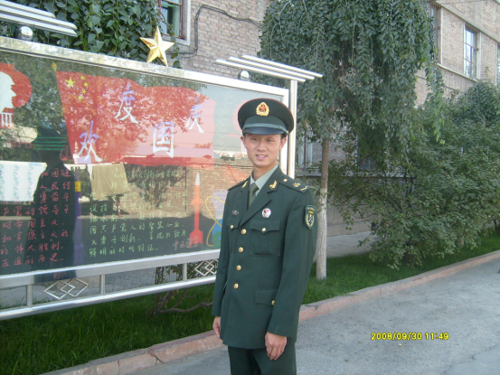 王相锋---真诚待人,忠厚做人,以退伍军人身份做爱心的传递着