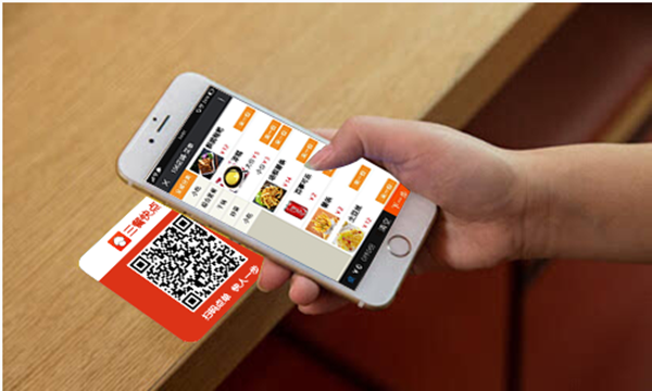 吃饭不用带钱包,用三餐美食微信扫码点餐