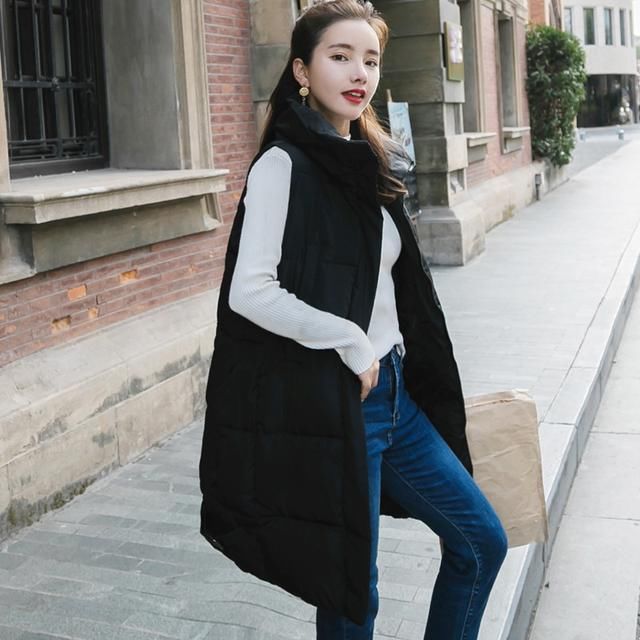 屁股大的女人最好别穿短外套,多穿这样的棉衣