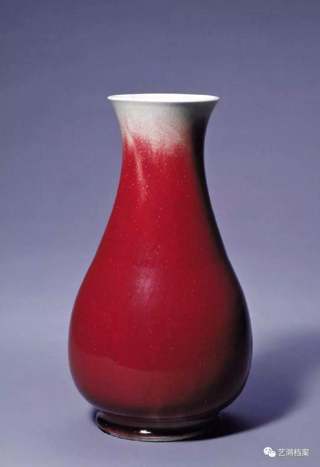 康熙官窑霁红 郎红和豇豆红瓷品赏鉴 雪花新闻