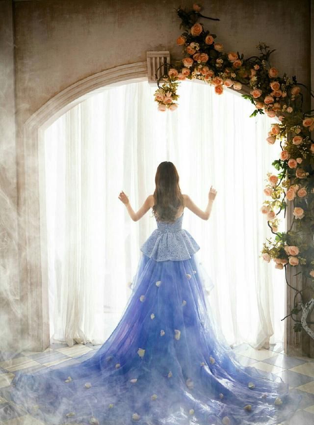 十二星座的专属唯美婚纱,天秤座优雅奢华,摩羯