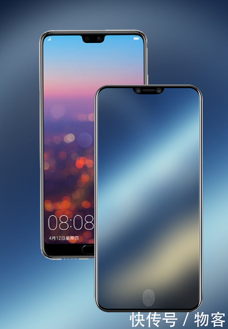 刘海屏 ,概念版荣耀10,对比华为P20