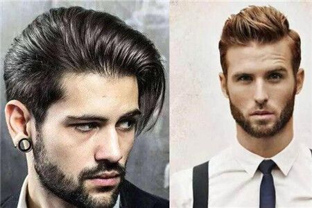 【图】三七分发型男 打造无鬓角大背头