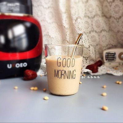 红枣大米豆浆(破壁机版)