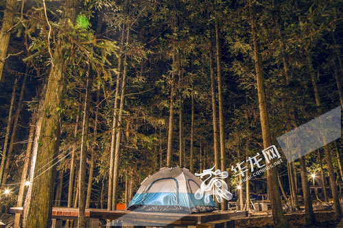 摩围山露营基地.彭水旅游局供图 华龙网发