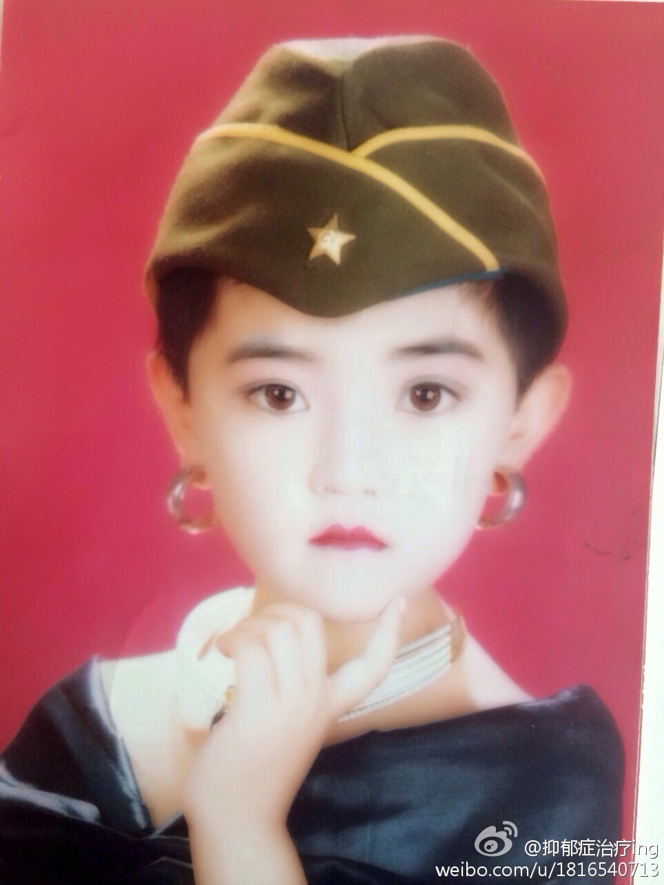 这样的童年艺术照,你还敢看吗?