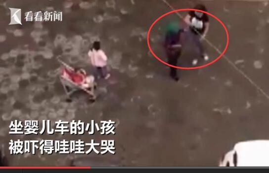八旬老人遭儿媳连扇耳光 孩子目睹吓得哇哇大哭