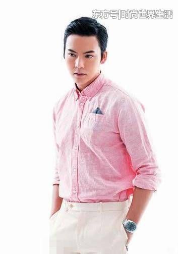 男生也可以穿粉色衬衫,杨洋和李易峰他们帅吗