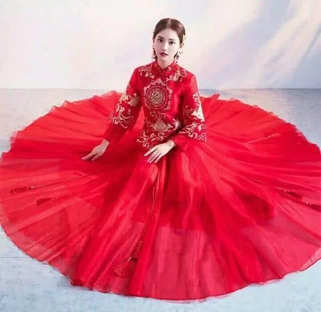 中国传统婚纱_传统婚纱