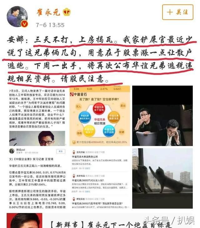 华谊兄弟和杨子皆受挫,王中磊两兄弟忧心忡忡