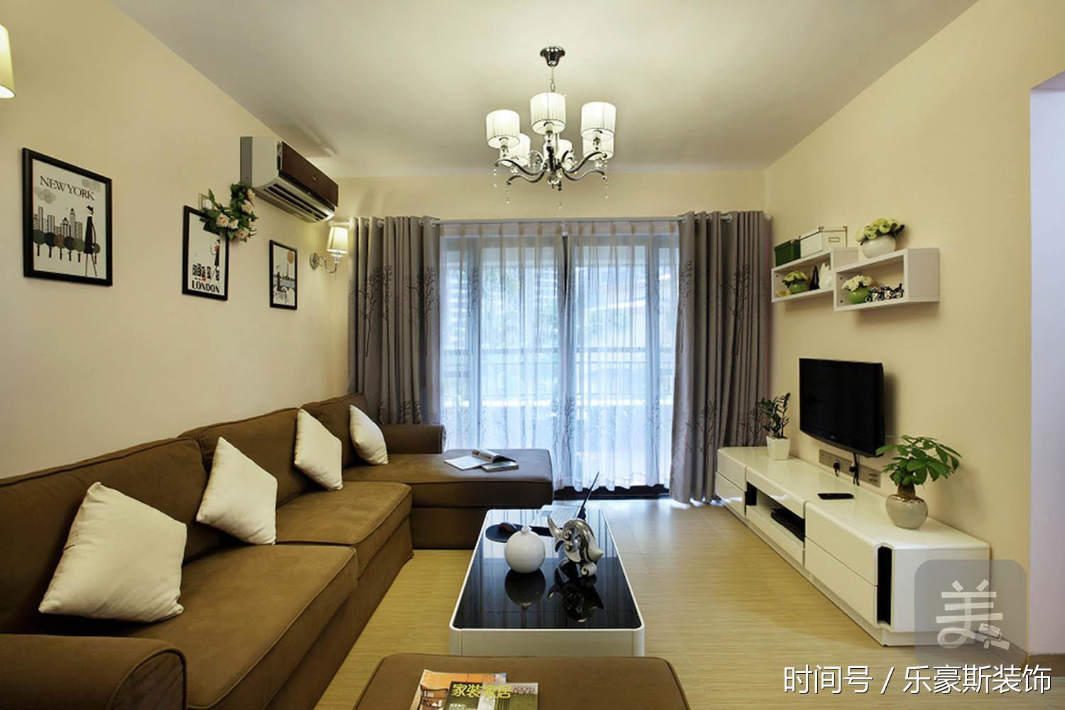 大连三室两厅新房装修-追求舒适的温馨新家