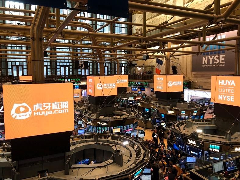 虎牙直播IPO首日开盘报15.50美元 较发行价上