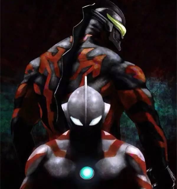 邪恶奥特曼贝利亚没有黑化之前长这样,帅过赛