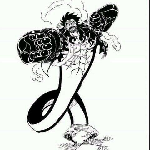 海贼王:路飞四档六种大蛇形态,最后一种最帅气