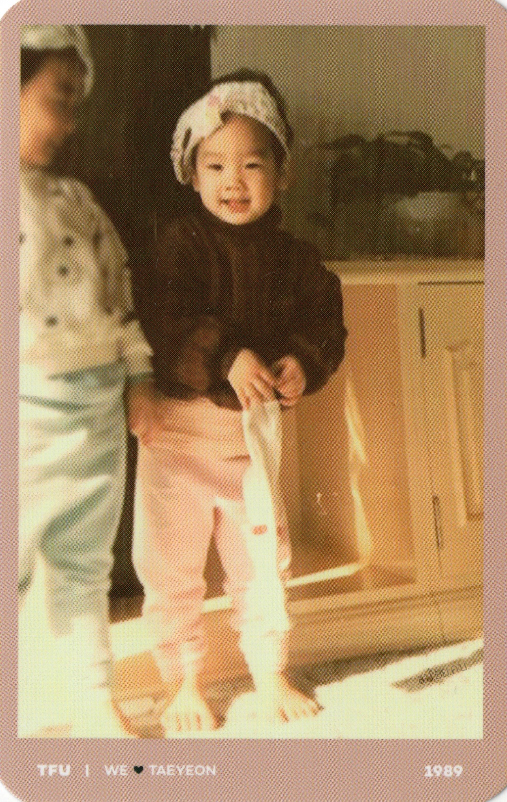 [少女时代][分享]170408 泰可爱!泰妍童年照大曝光