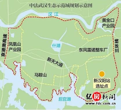 2018新汉阳火车站最新消息曝光!选址蔡甸后官