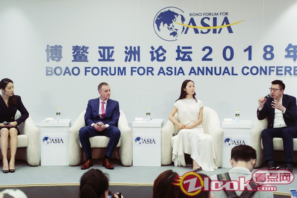 江一燕博鳌论坛为野保发声 获Wildlife Champ