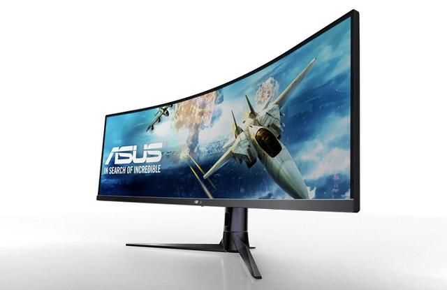 华硕发布VG49V超宽曲屏显示器新品 采用