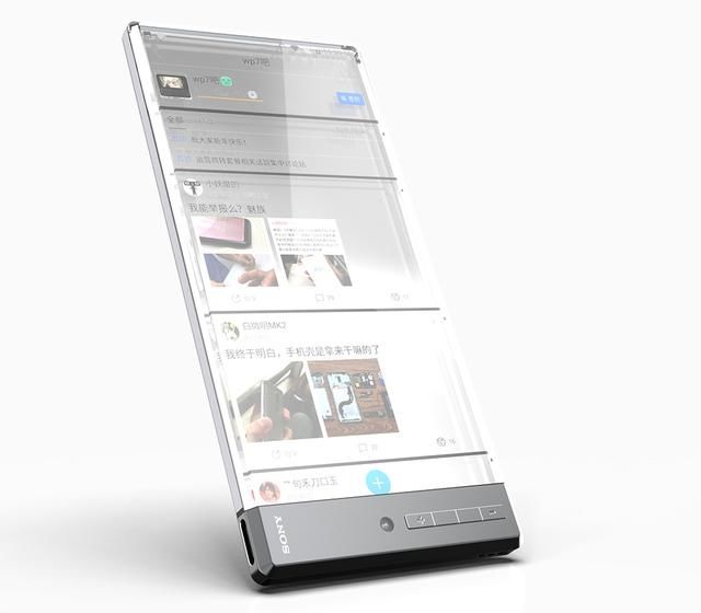 革命性的概念!索尼2019年将发布全透明屏幕手