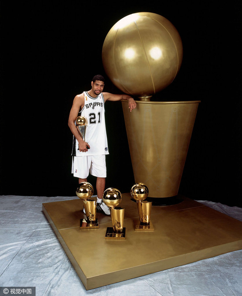 组图-邓肯正式退役 回顾石佛19个赛季高光时刻