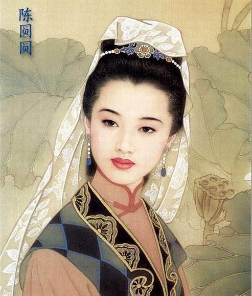 陈圆圆本是江南名妓,本为田畹歌姬,后转送给吴三桂.