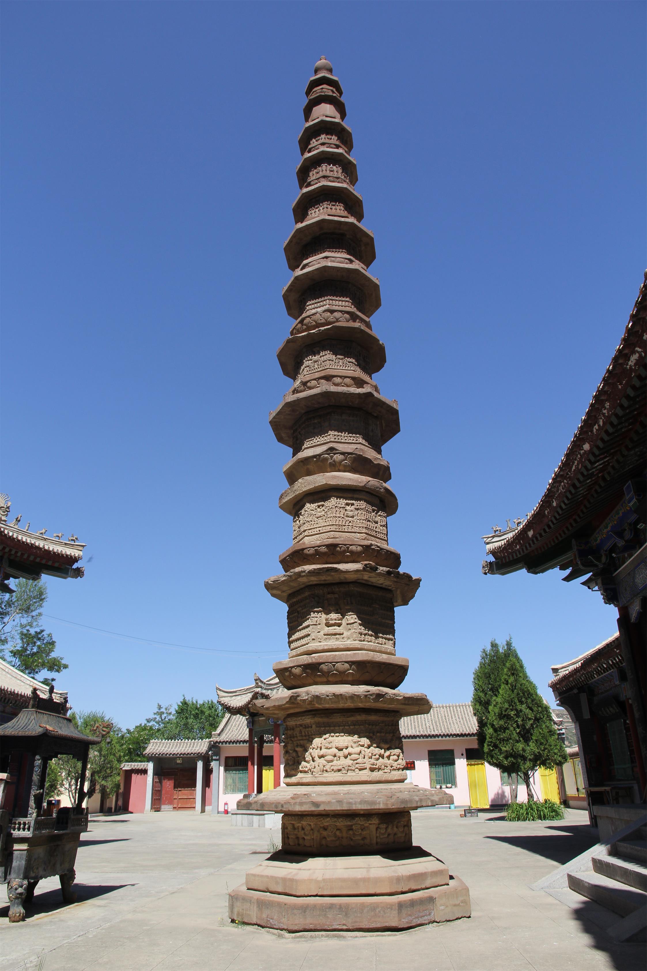 双塔寺——华池姊妹双塔