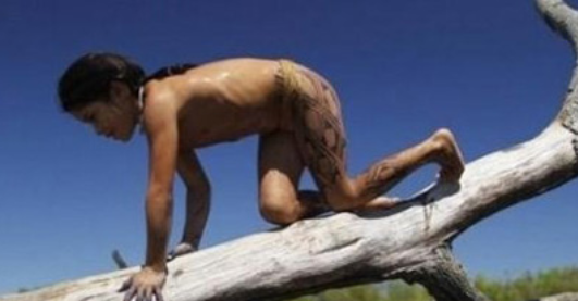 亚马逊的面积为450万平方公里，它是地球上最大的碳(矿)井，是最后一个最大的生物多样性的保留区。当欧洲人登上新大陆时，“当地人”成百万计。今天，在这块与欧洲同样大小的土地上，只剩下40万印第安人在这里生活着或者说幸存着。差不多有225个种族，其中15个不足50人。在巴西与秘鲁边界的亚马逊热带雨林里，有一个受惊的人，可能是一个消失部落的最后的一个代表。在巴西，差不多一半“当地人”，为了他们最大的幸福，忠实地保留着他们传统的生活方式。