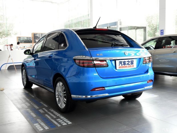 2017腾势电动车最新消息 中期改款新车谍照曝光