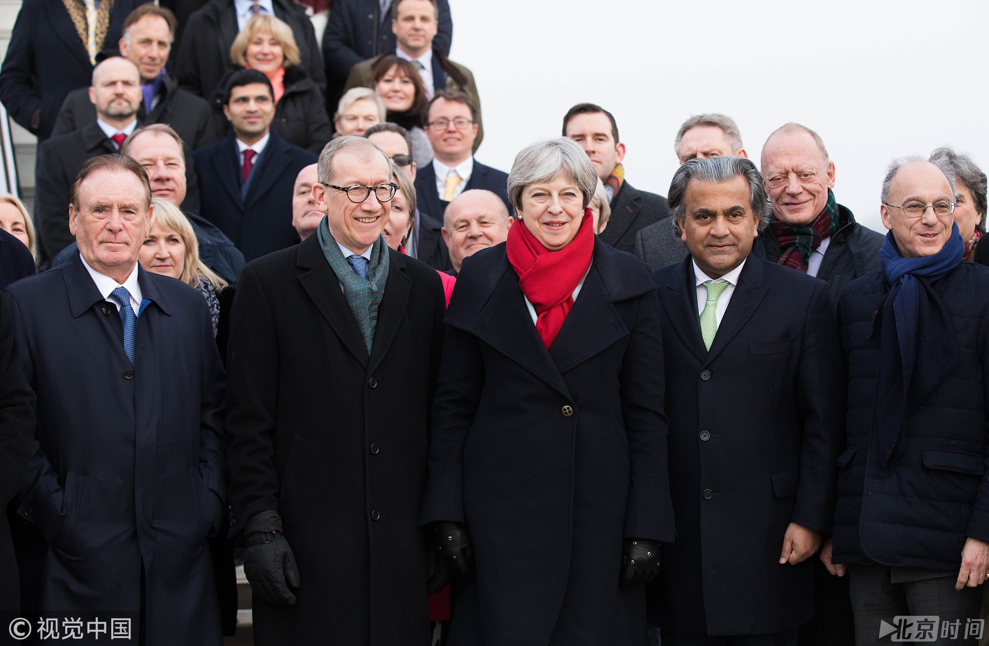 英国首相特雷莎·梅飞抵武汉 开启访华之旅