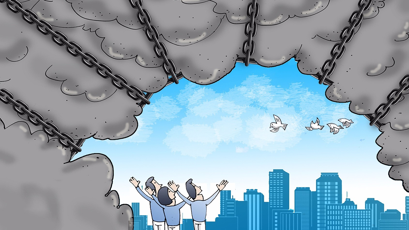 刷爆朋友圈的“北京蓝”谁才是真正的“幕后英雄”