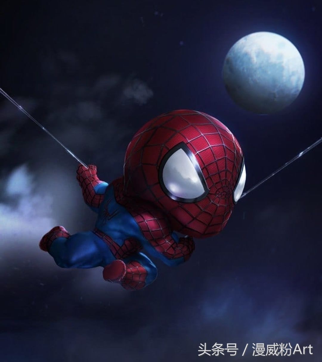 Q萌版漫威复仇者联盟 大头钢铁侠美队死侍 简