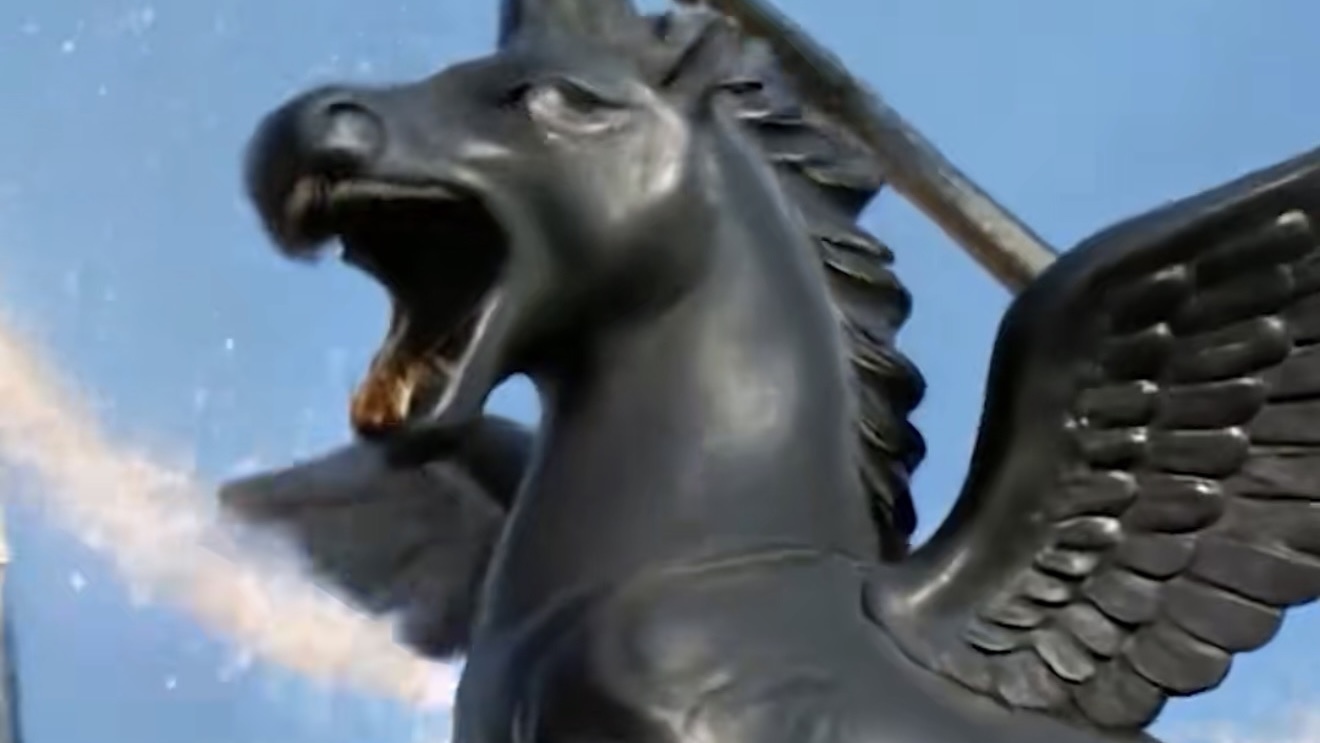 明代屋顶神兽天马降临！