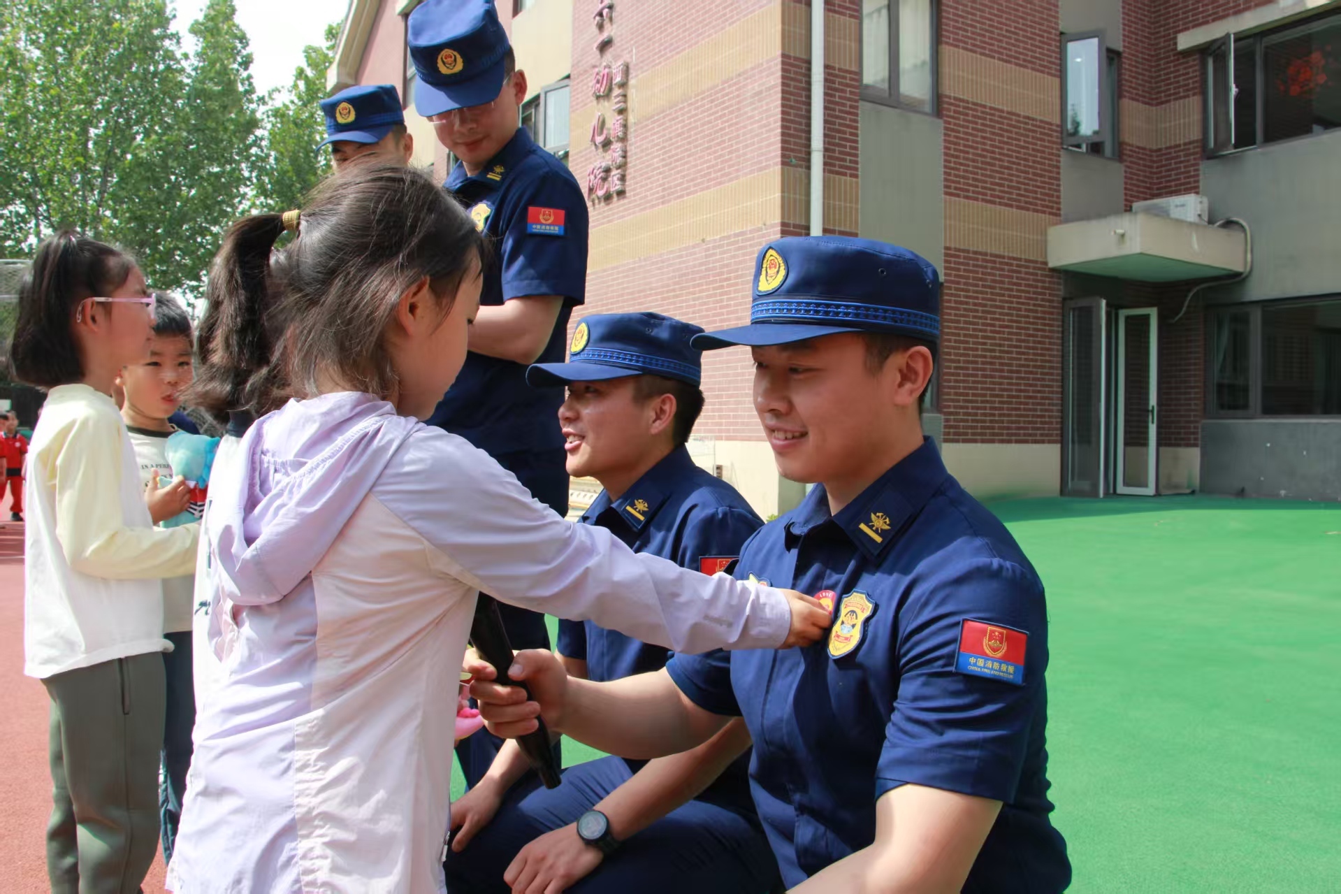 海淀消防联合北京市六一幼儿院西三旗院区开展防灾减灾主题活动 海淀消防联合北京市六一幼儿院西三旗院区开展防灾减灾主题活动